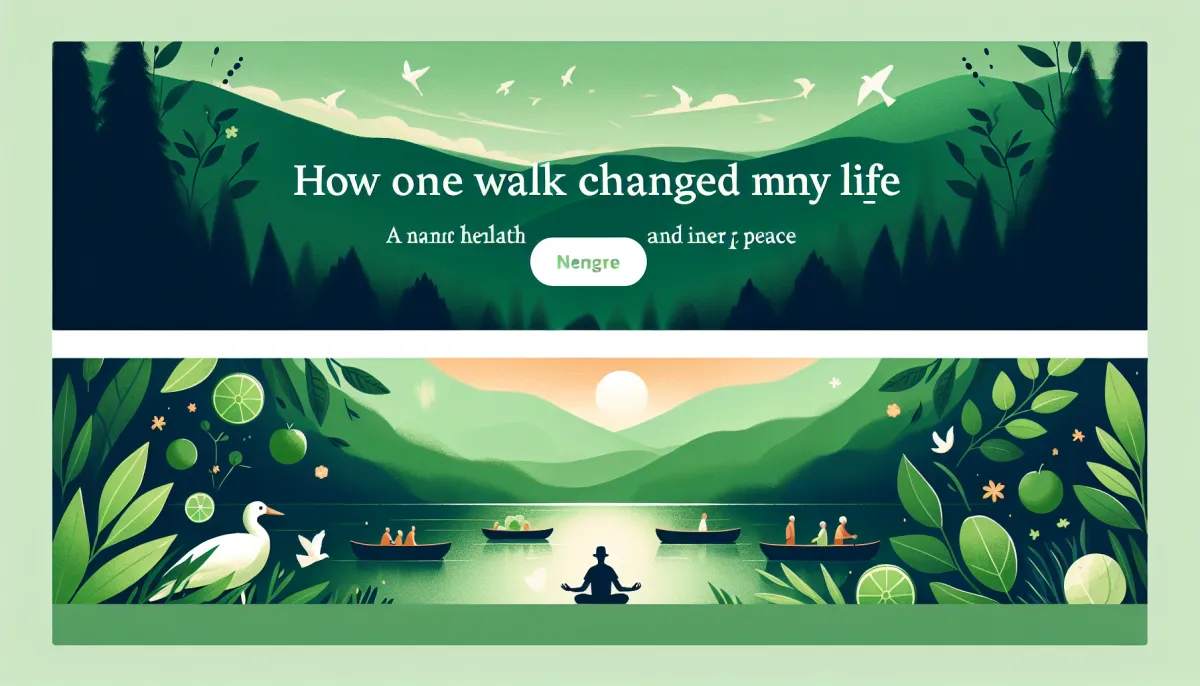 Как одна прогулка изменила мою жизнь: история о здоровье и внутреннем мире